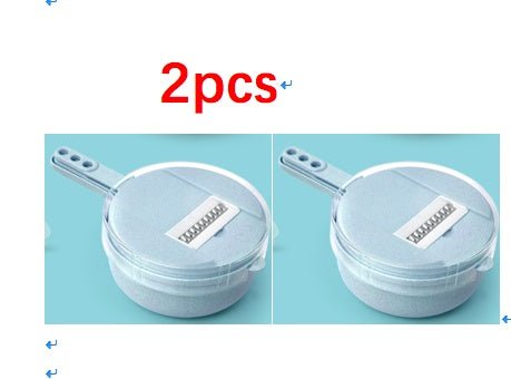 8 In 1 Mandoline Slicer Vegetable Slicer Potato Peeler Carrot Onion Grater With Strainer Vegetable Cutter Kitchen Accessories - Planet Store 123