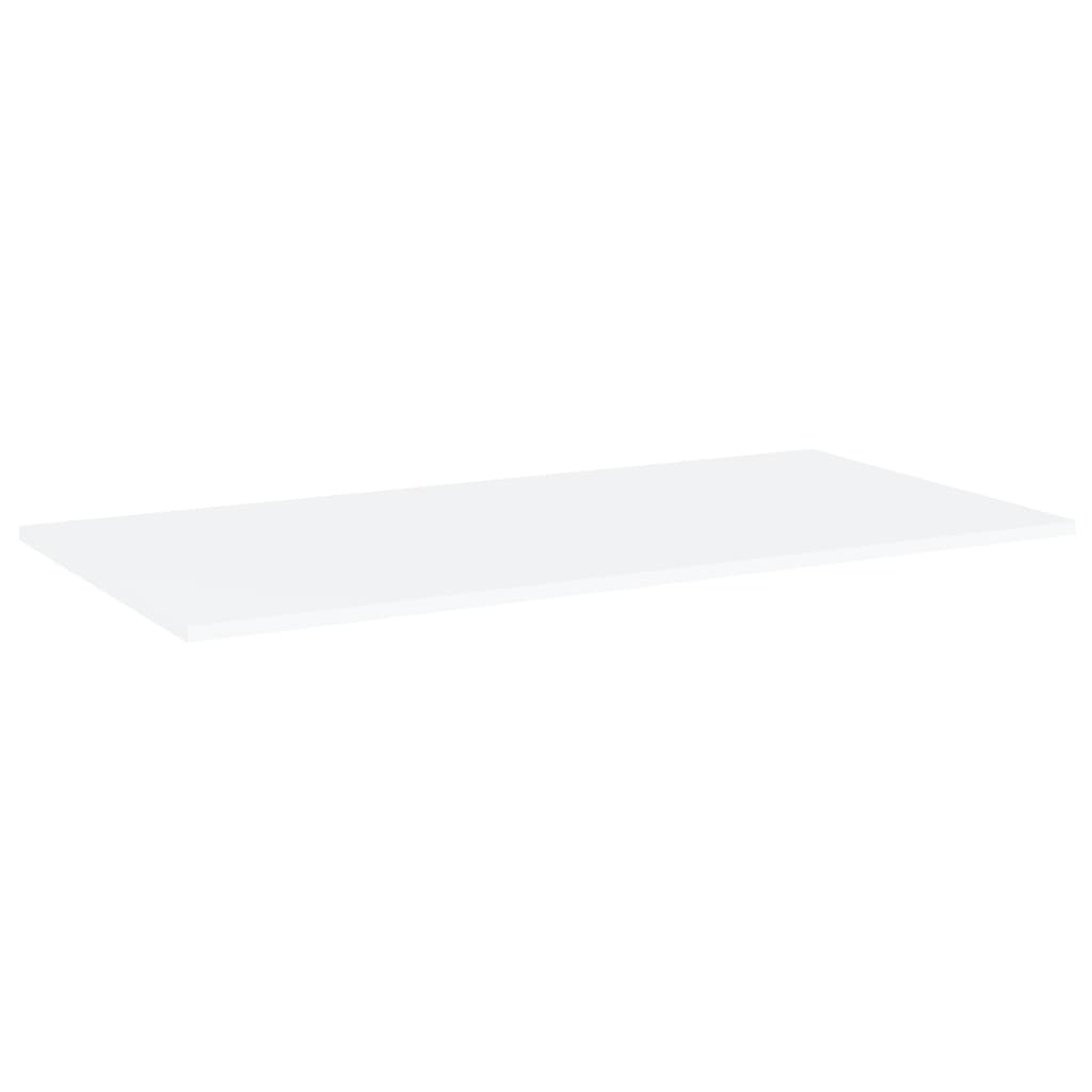NNEVL Bookshelf Boards 4 pcs White 100x50x1.5 cm Chipboard