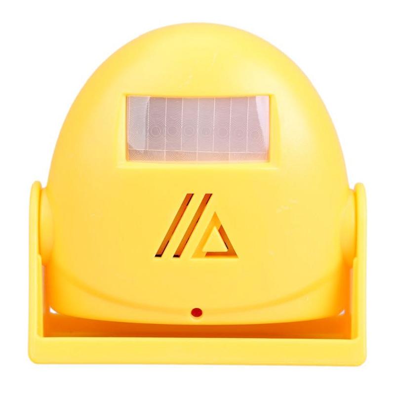 NNEDSZ Smart Wireless Doorbell With Motion Sensor And Voice Prompt - Yellow