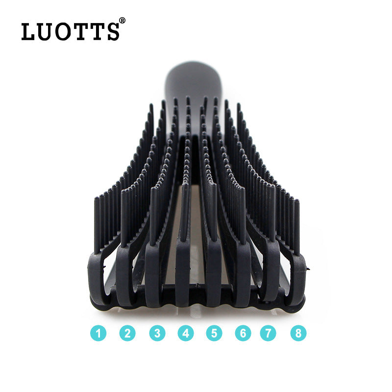 NNEDSZ 3PCS Green Octopus-Style Detangling Brush - 8 Flexible Arms for Effortless Hair Styling