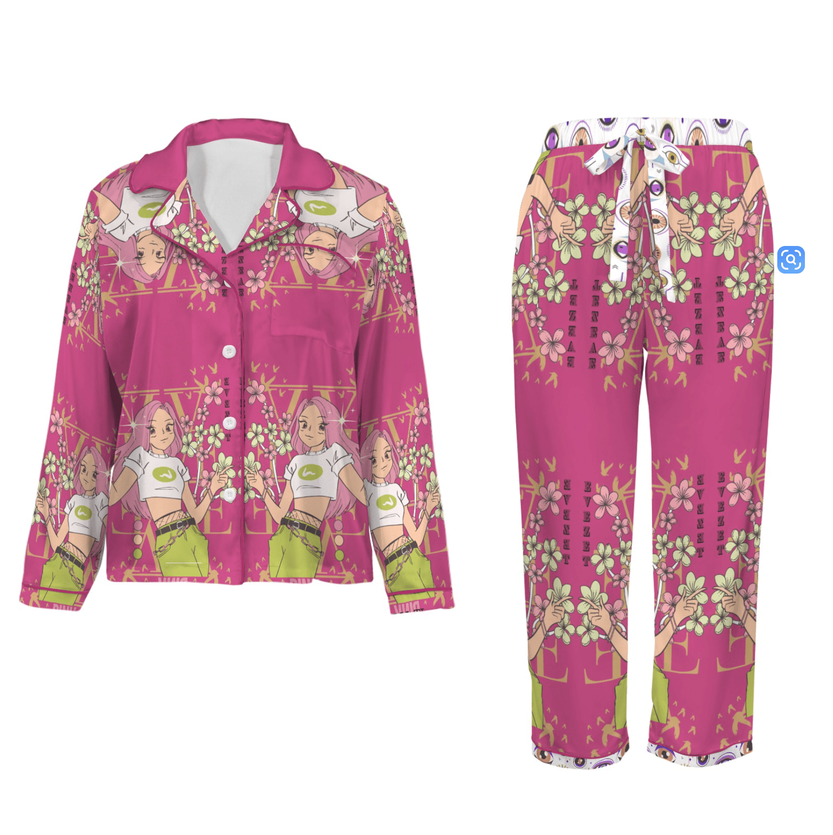 Arapakos& Evezeti Pink it All Collection Pyjama set - Planet Store 123