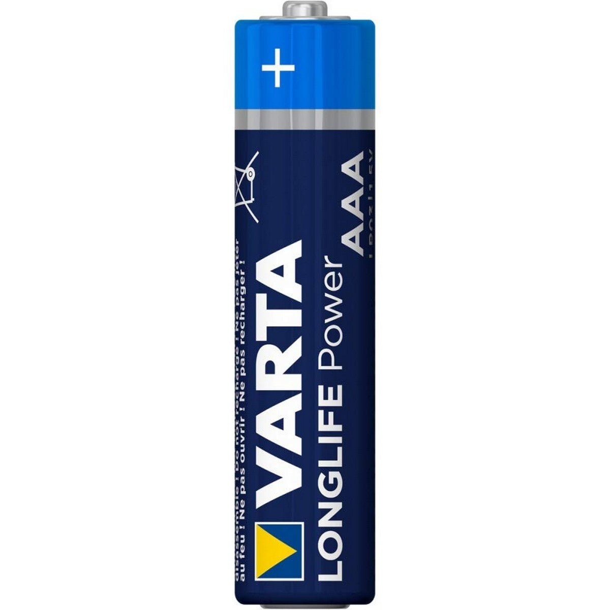 Batteries Varta Long Life Power 1,5 V AAA LR3 LR03 - Planet Store 123