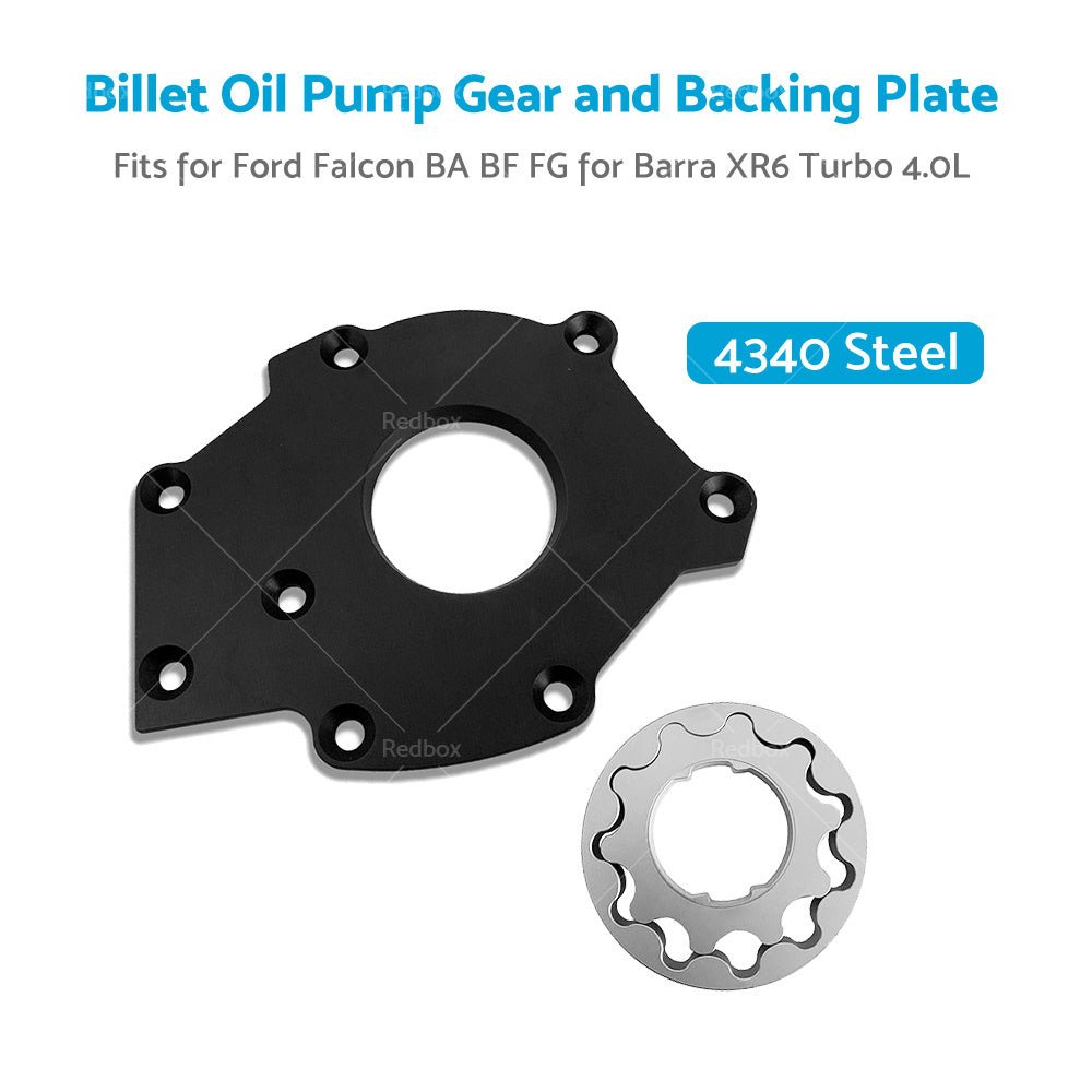 Billet Oil Pump Gears and Backing Plate Fits for Falcon BA BF FG Barra XR6 Turbo - Planet Store 123