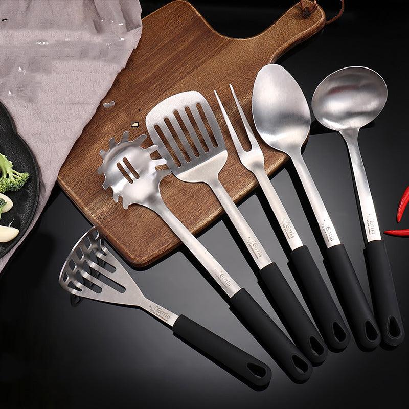 Black Shadow Culinary Tool Set: Style Meets Functionality - Planet Store 123
