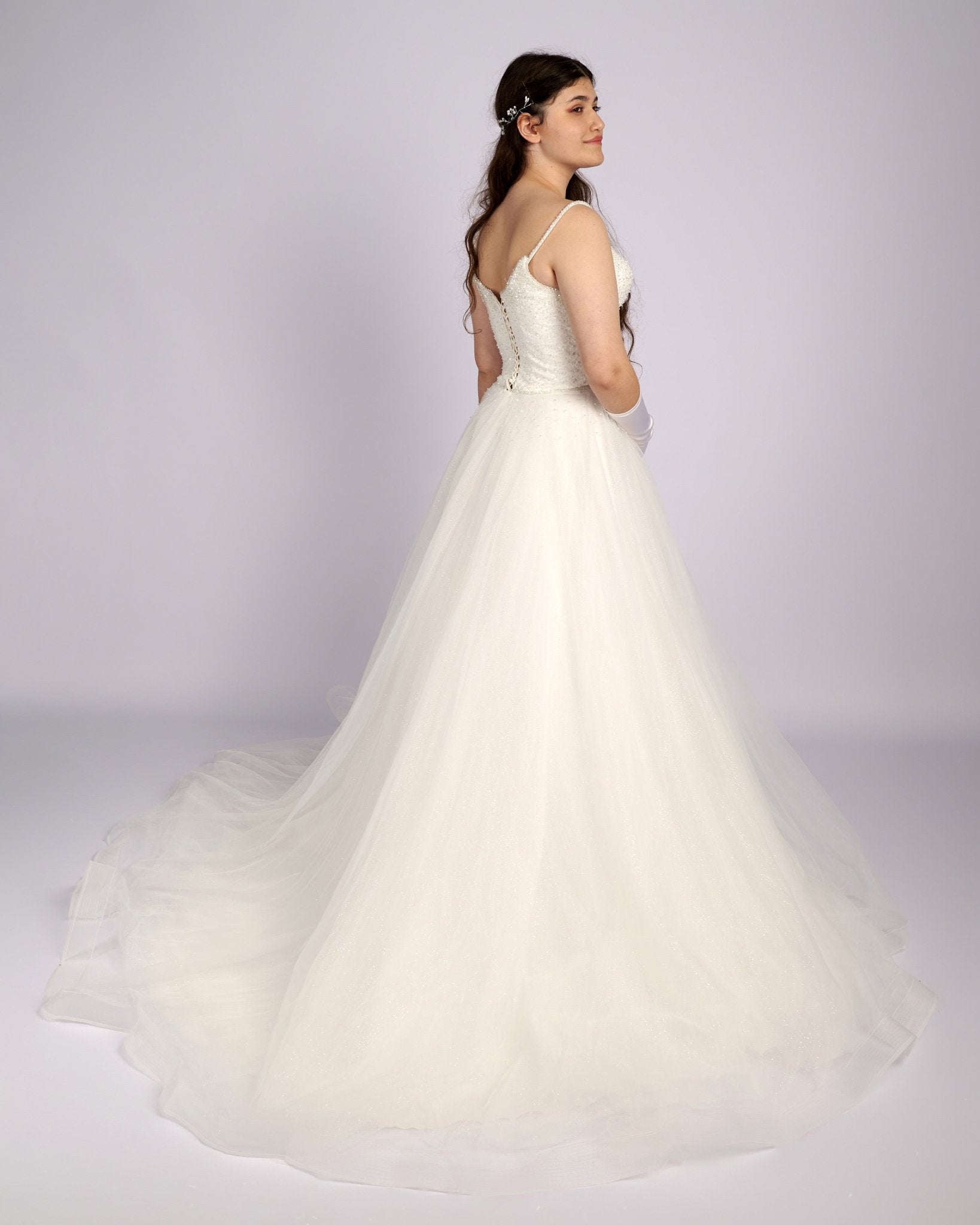 Celestine Crystal Beaded Bridal Gown νυφικά φορεματα - Planet Store 123