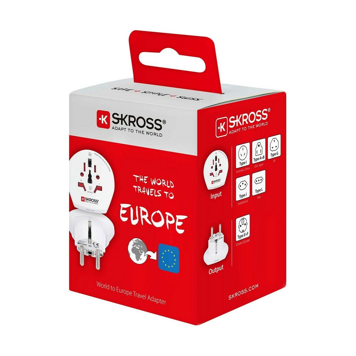 Current Adaptor Skross 1500211 - E European International - Planet Store 123