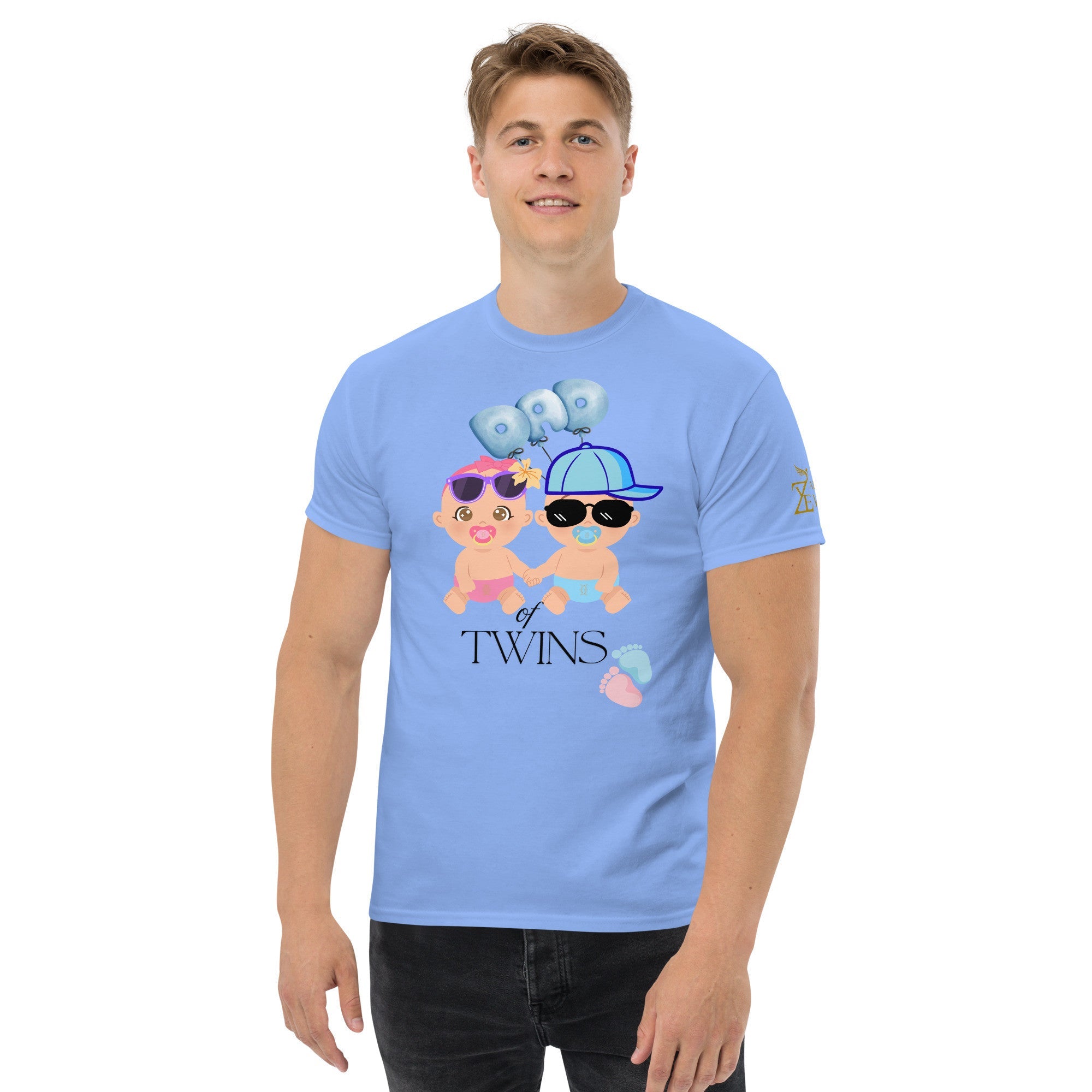 Dad of Twins T Shirt - Planet Store 123