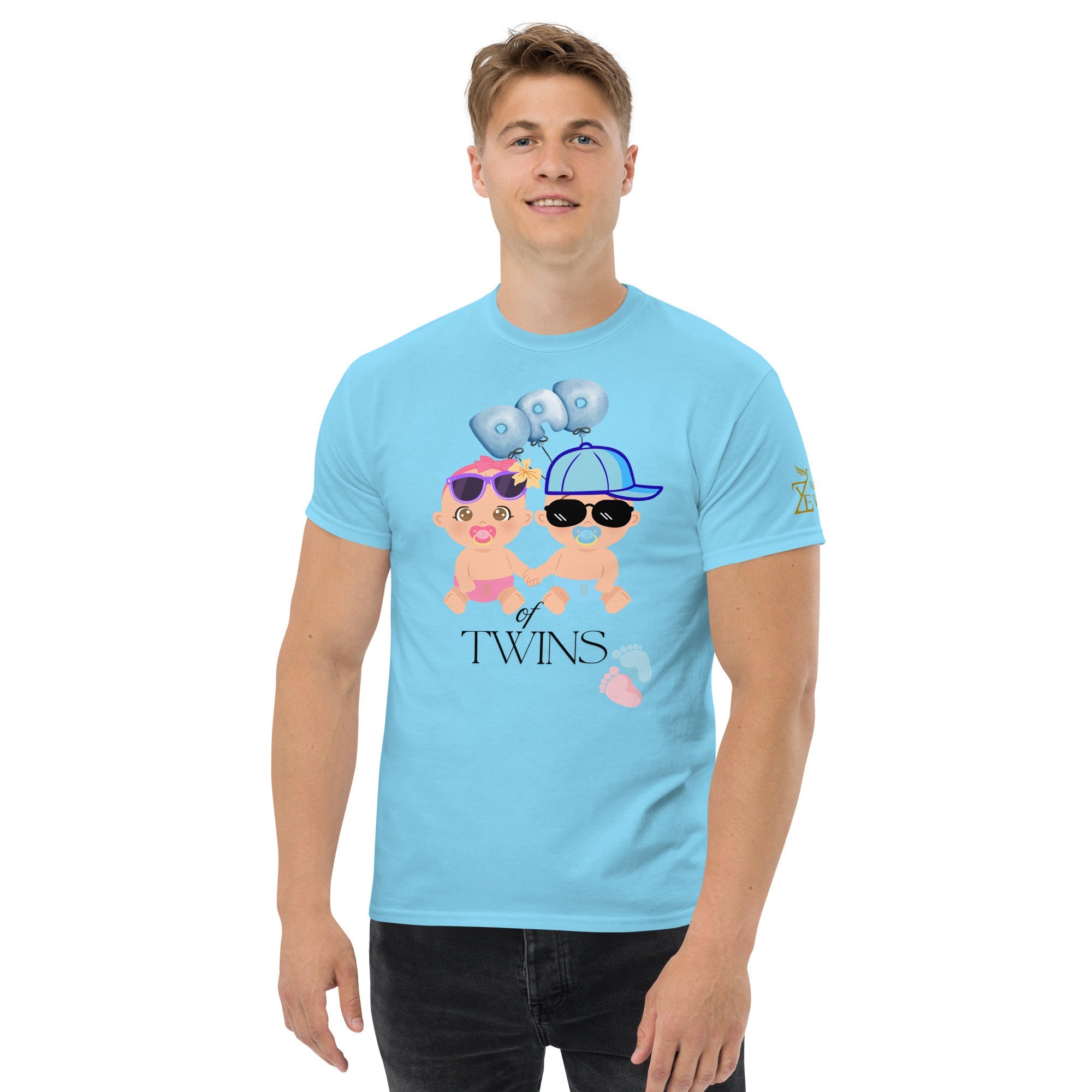 Dad of Twins T Shirt - Planet Store 123