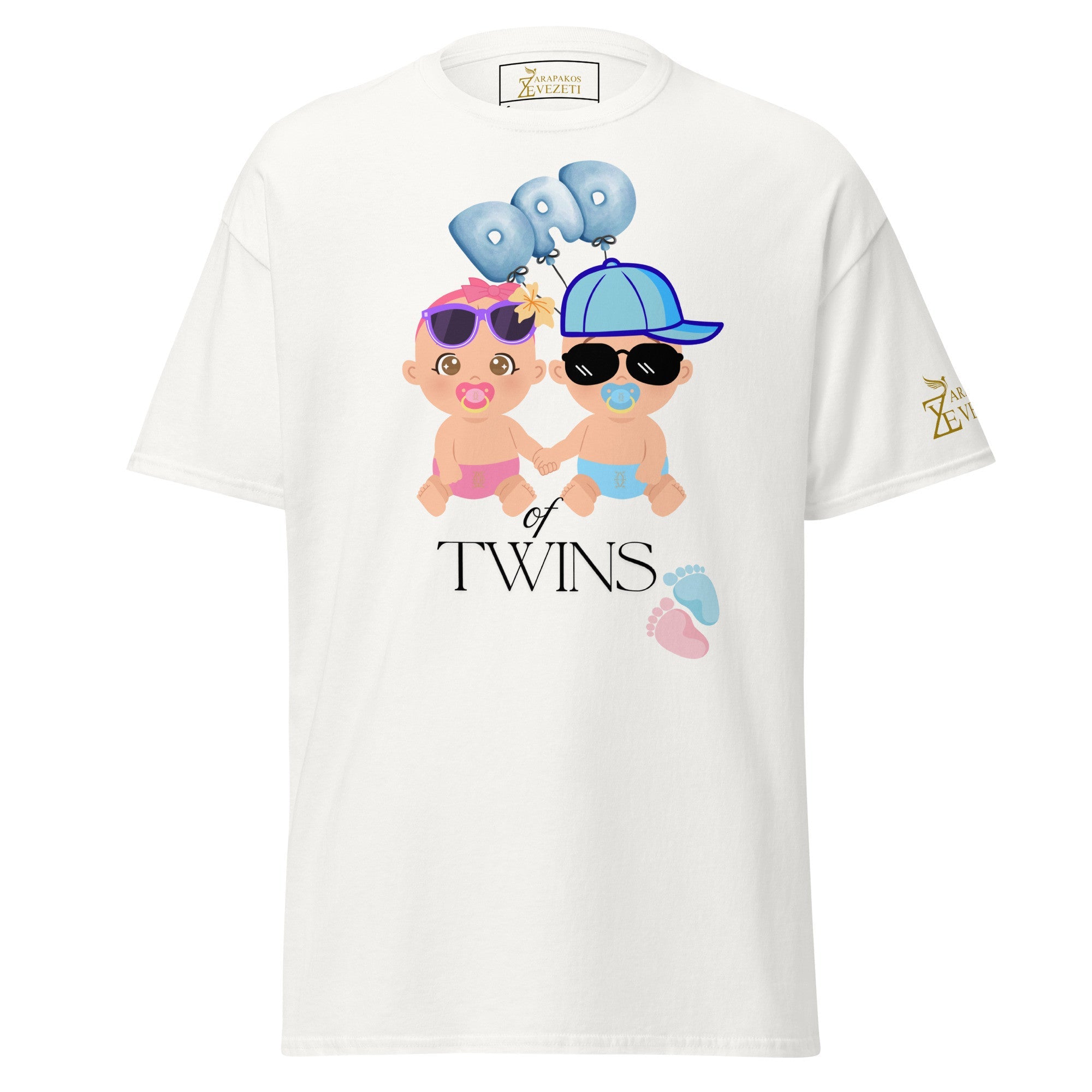 Dad of Twins T Shirt - Planet Store 123