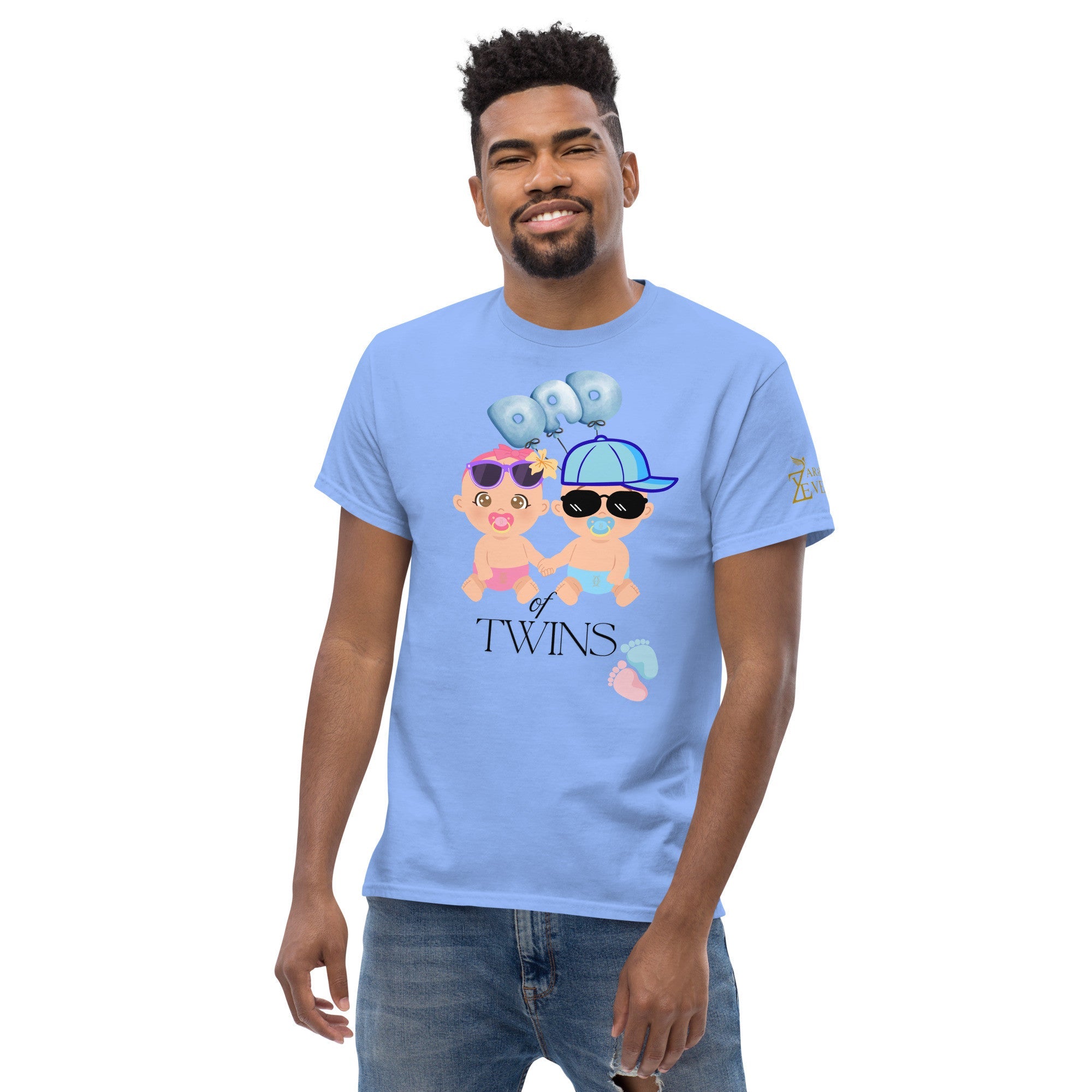 Dad of Twins T Shirt - Planet Store 123