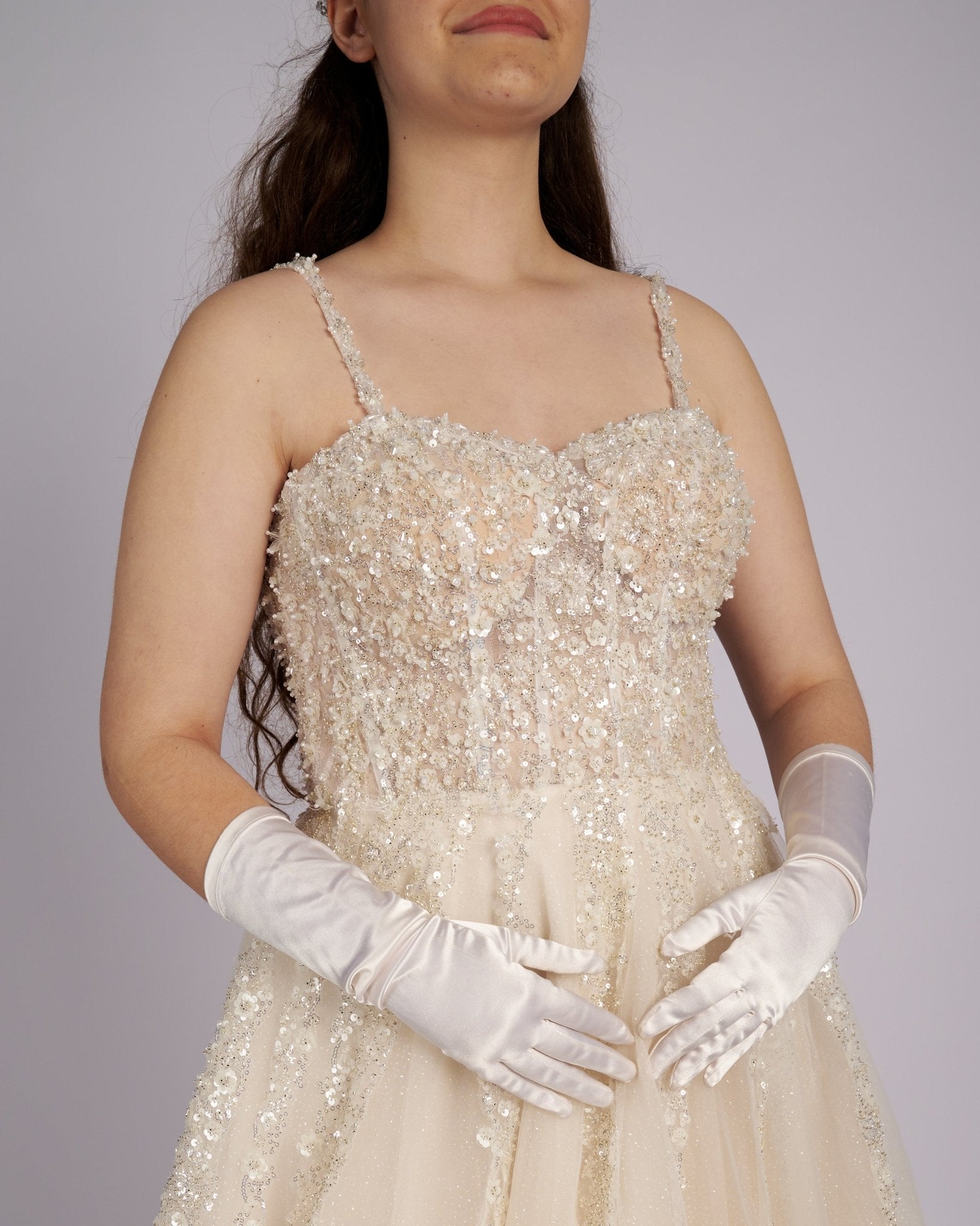 Elisana Nude Princess Bridal Gown νυφικά φορεματα - Planet Store 123