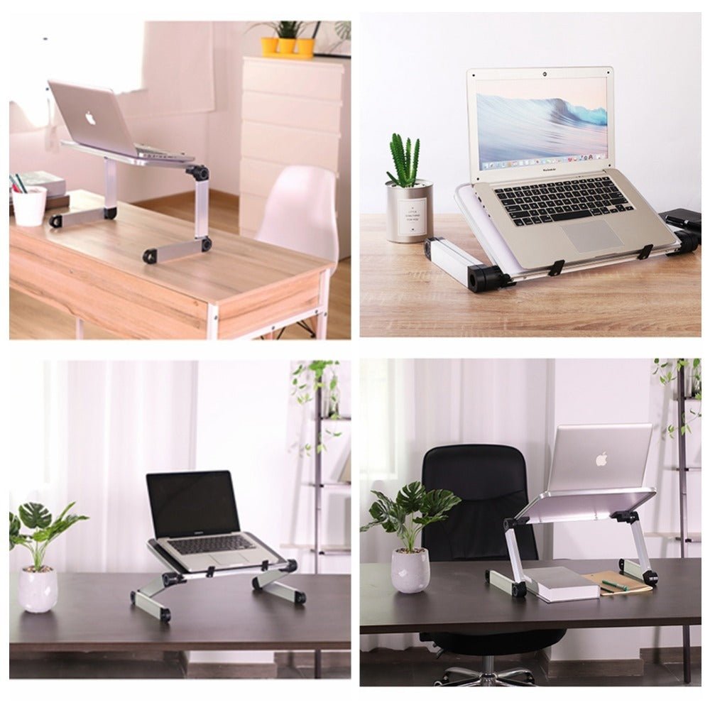 Foldable Laptop Stand Ergonomic Desk Tablet Holder - Planet Store 123