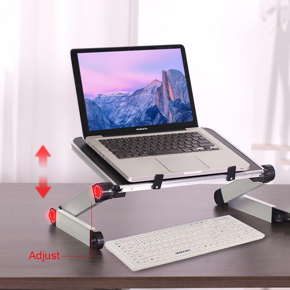 Foldable Laptop Stand Ergonomic Desk Tablet Holder - Planet Store 123