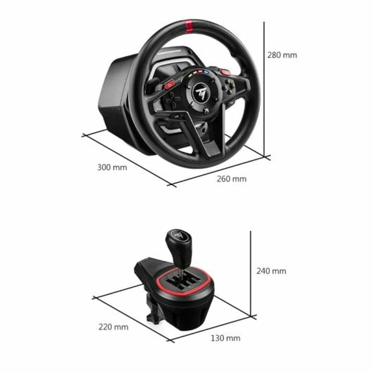 Gaming Control Thrustmaster PC Black Grey - Planet Store 123