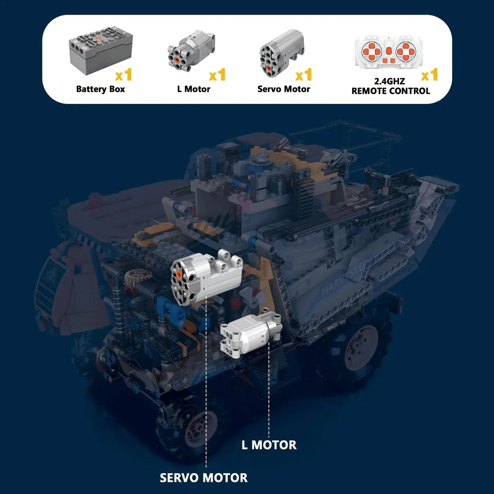 Grape Harvester 2206Pcs - Planet Store 123