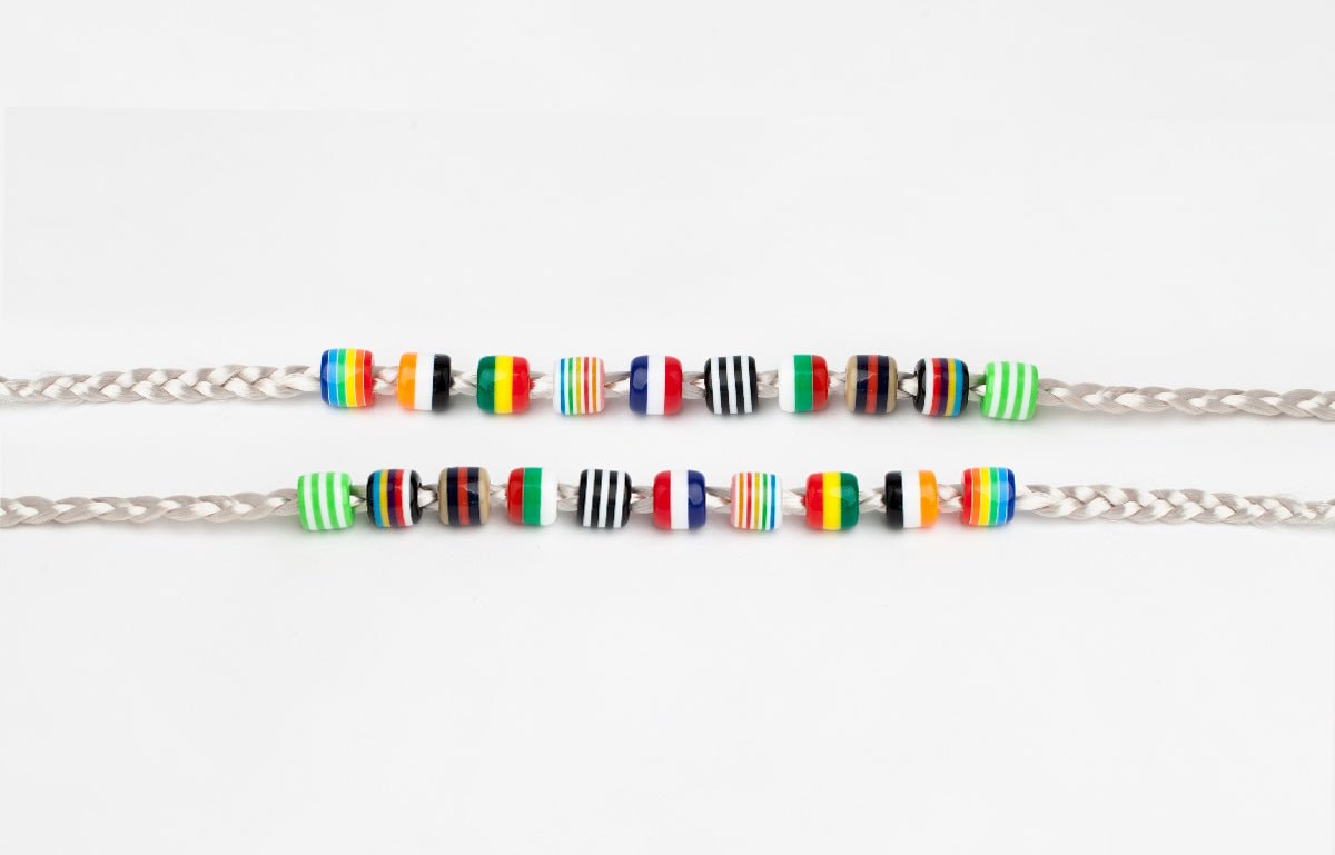 Hajgyöngy műanyag kicsi színes AFROline - Planet Store 123