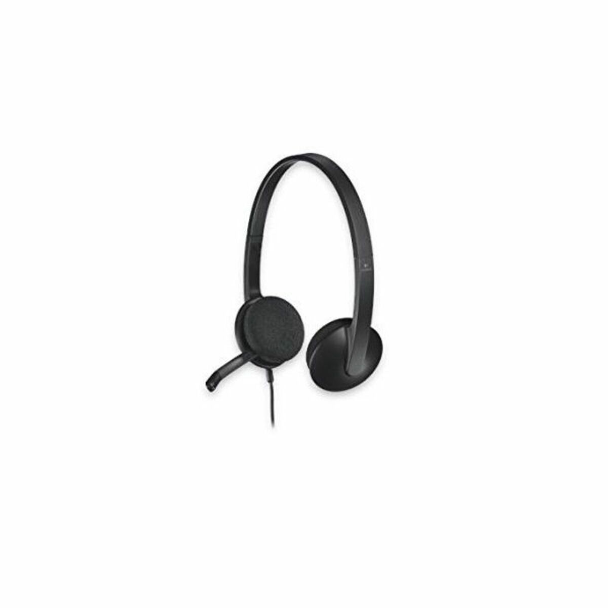 Headphones with Microphone Logitech 981 - 000475 Black - Planet Store 123
