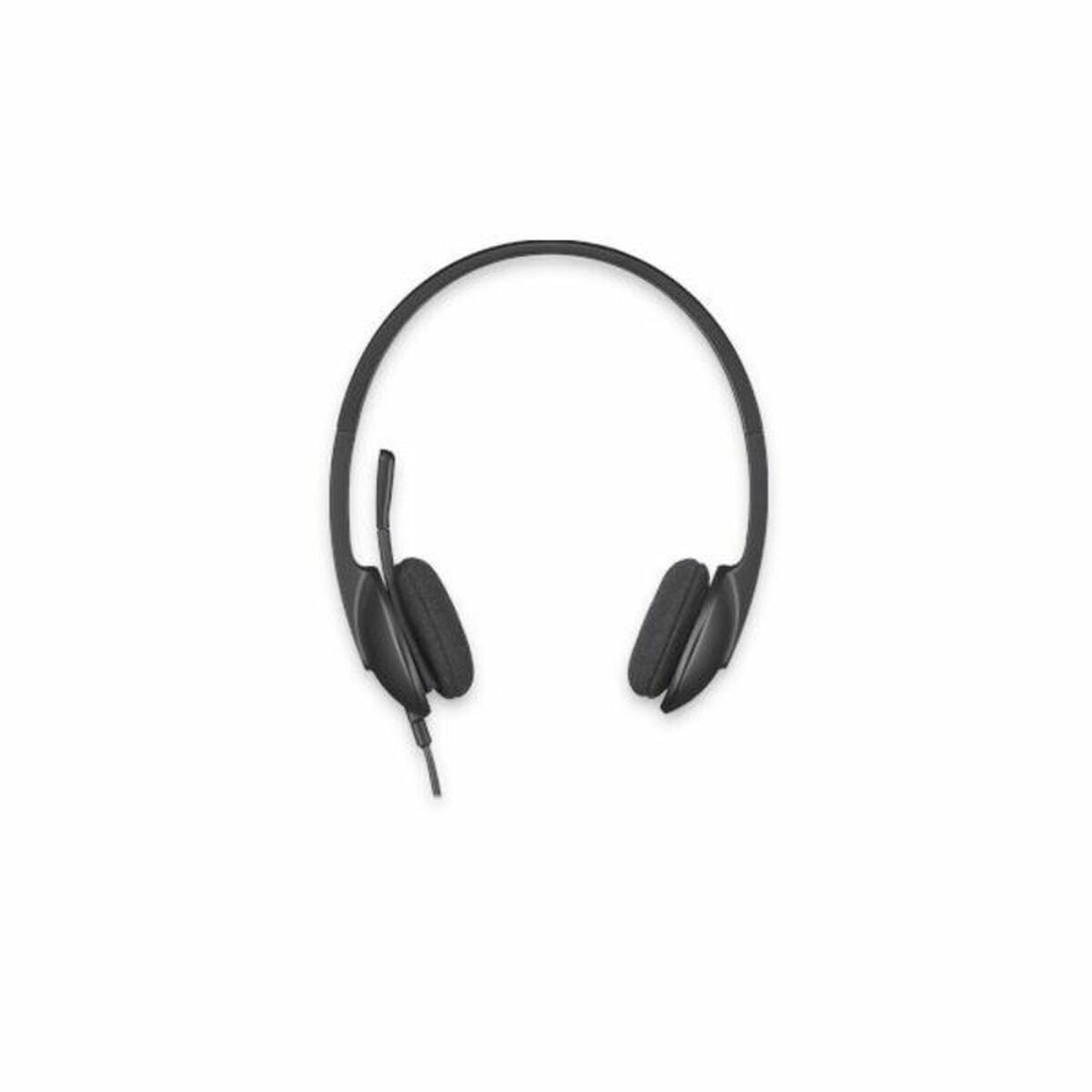 Headphones with Microphone Logitech 981 - 000475 Black - Planet Store 123