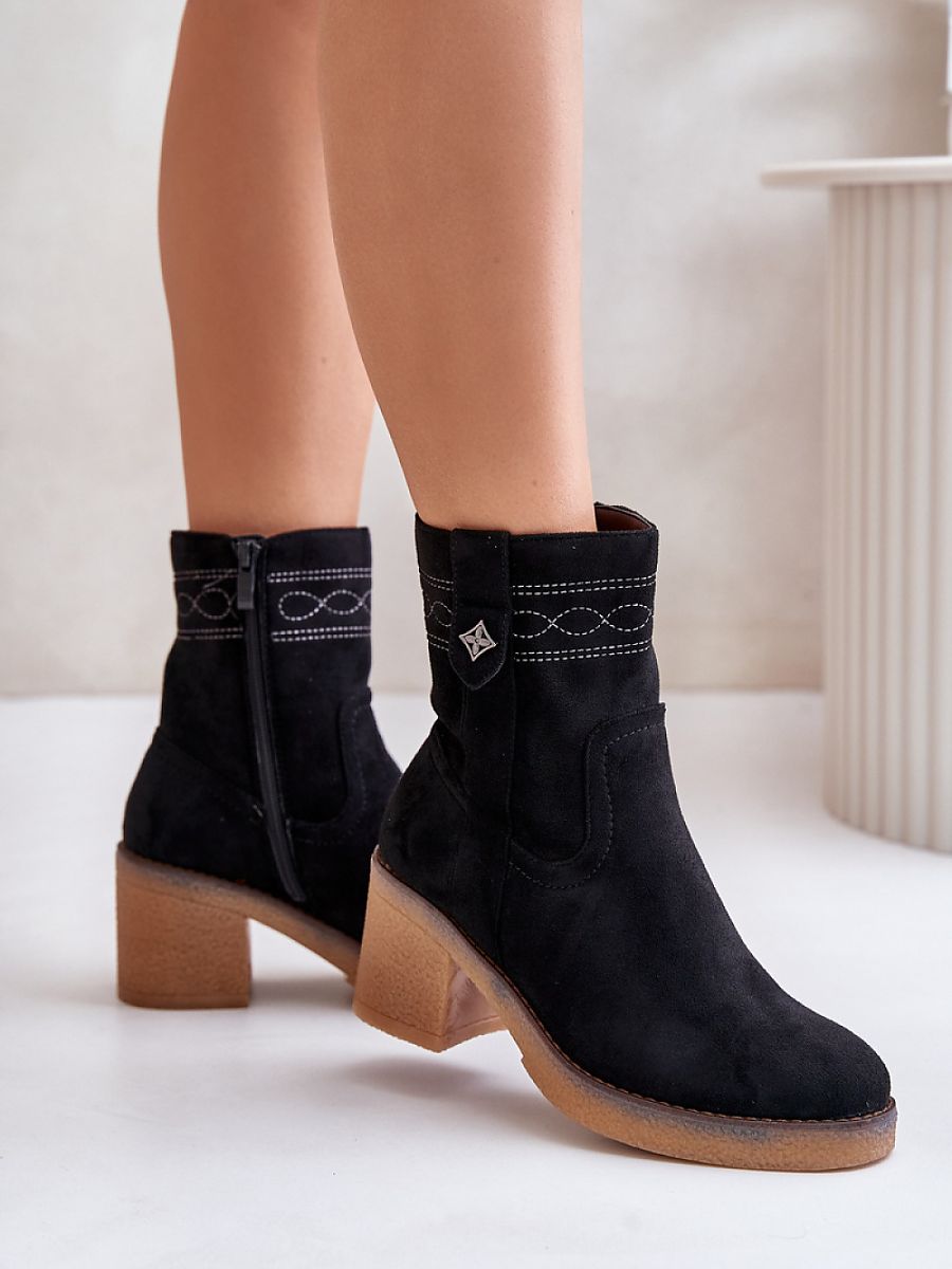 Heel boots model 201167 Step in style - Planet Store 123