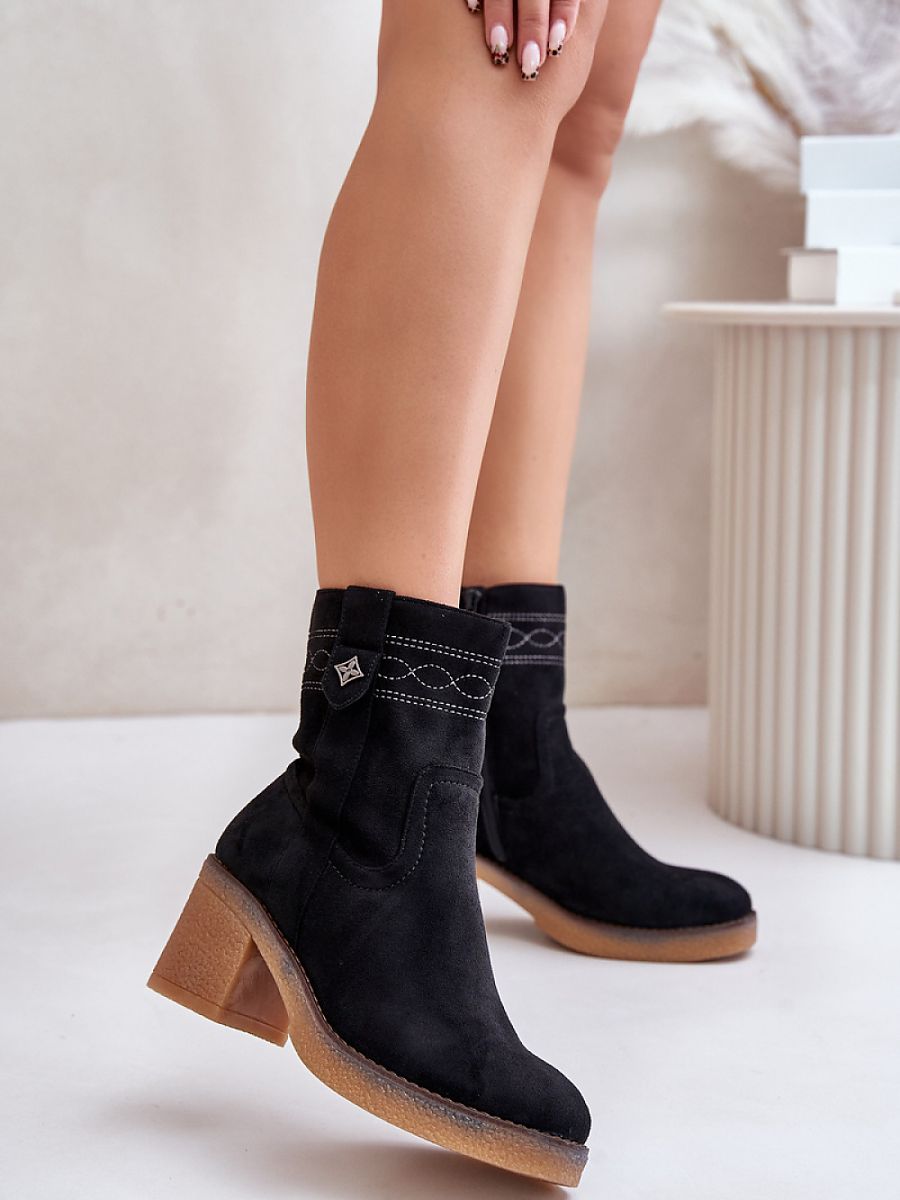 Heel boots model 201167 Step in style - Planet Store 123