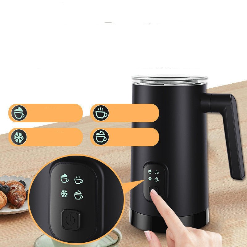 Home Automatic Stainless Steel Electric Hot And Cold Milk Whipping Machine Kitchen Gadgets - Planet Store 123