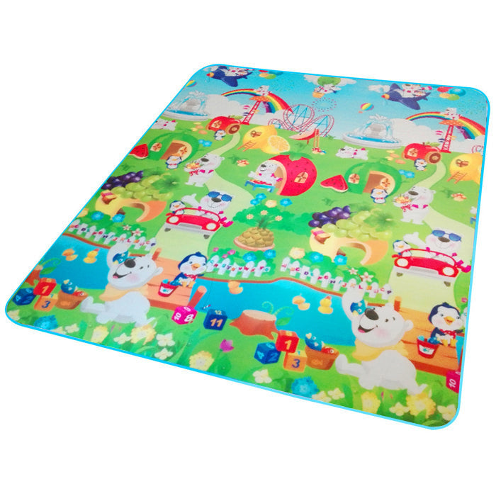 Play mat for children-blue