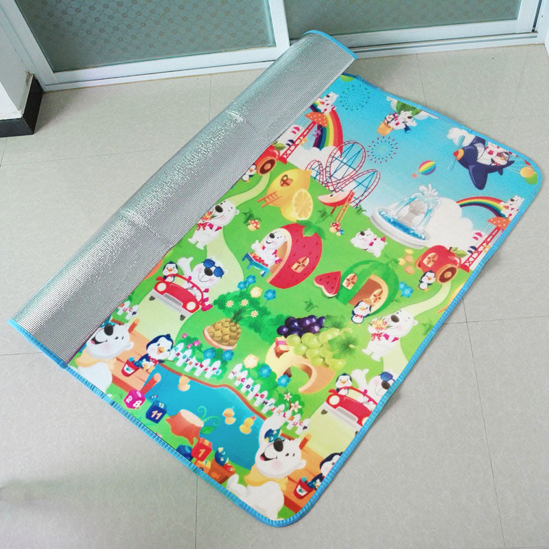 Play mat for children-blue