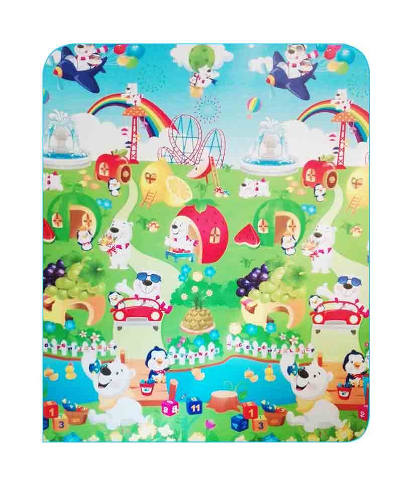 Play mat for children-blue
