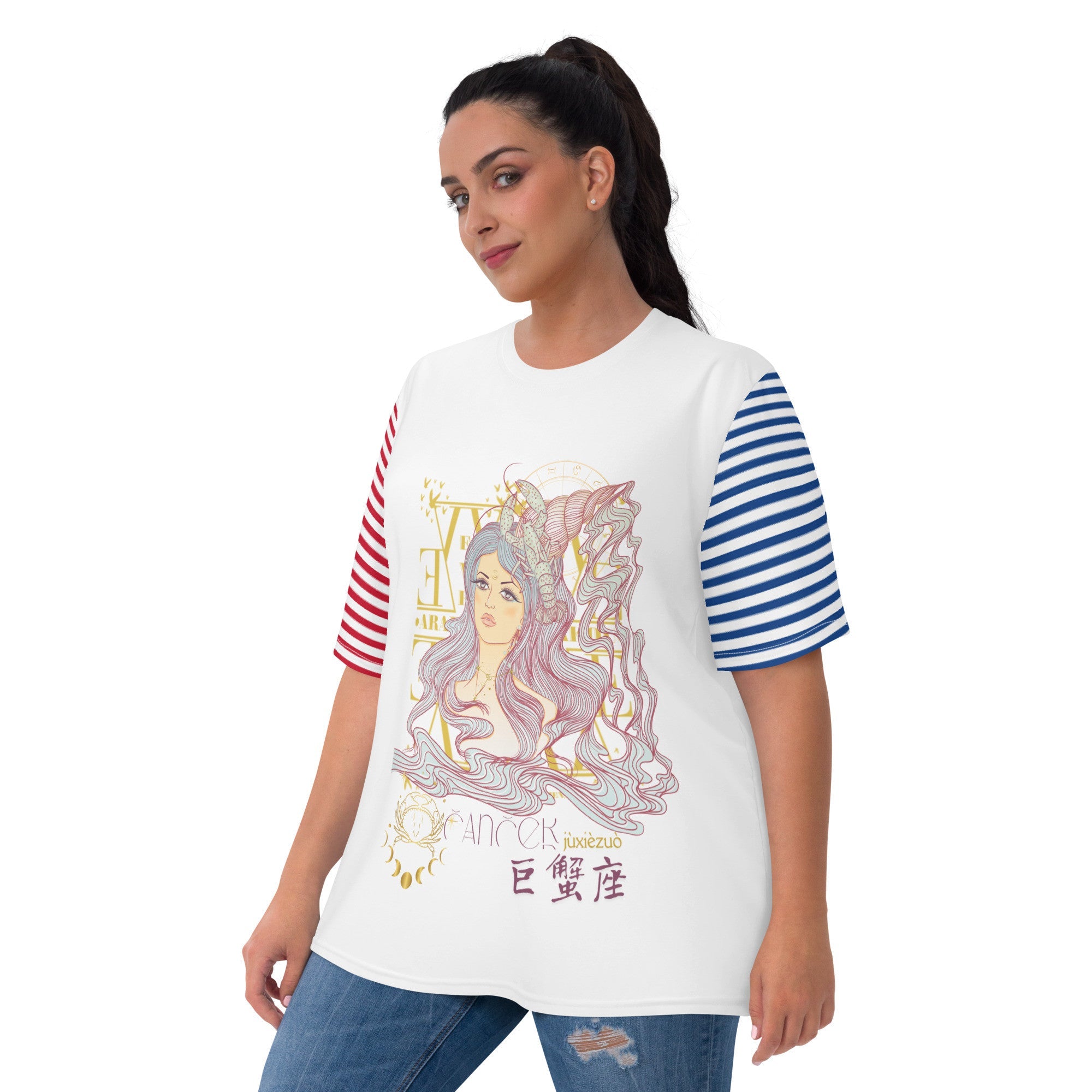 Καρκίνος ♋ Γυναικεία Μπλούζα Women's T-shirt Cancer - Planet Store 123