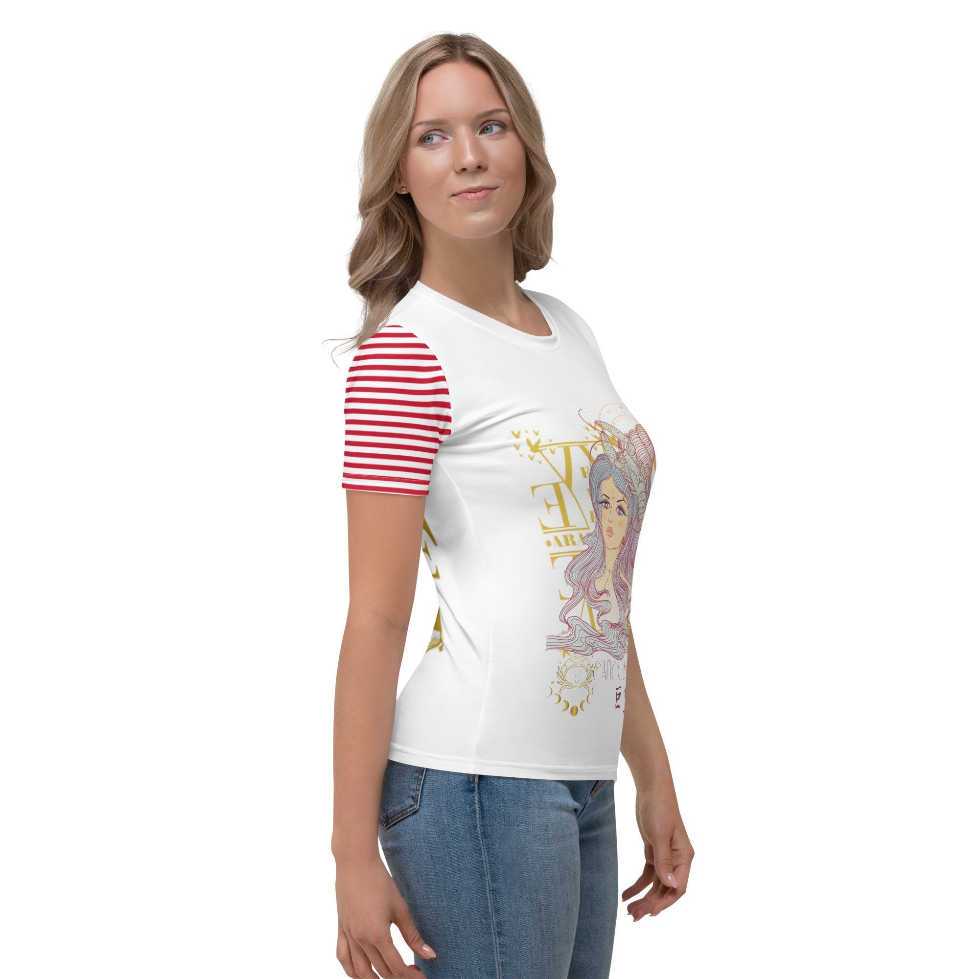 Καρκίνος ♋ Γυναικεία Μπλούζα Women's T-shirt Cancer - Planet Store 123