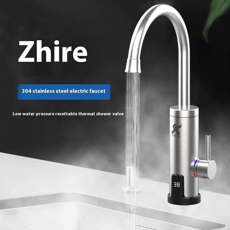 Kitchen Stainless Steel Electric Faucet - Planet Store 123