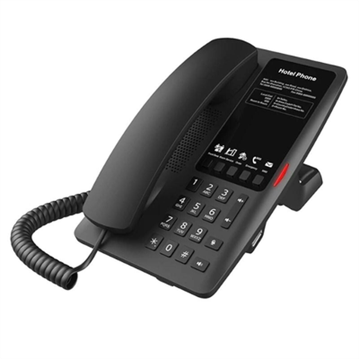 Landline Telephone Fanvil H4W Black - Planet Store 123