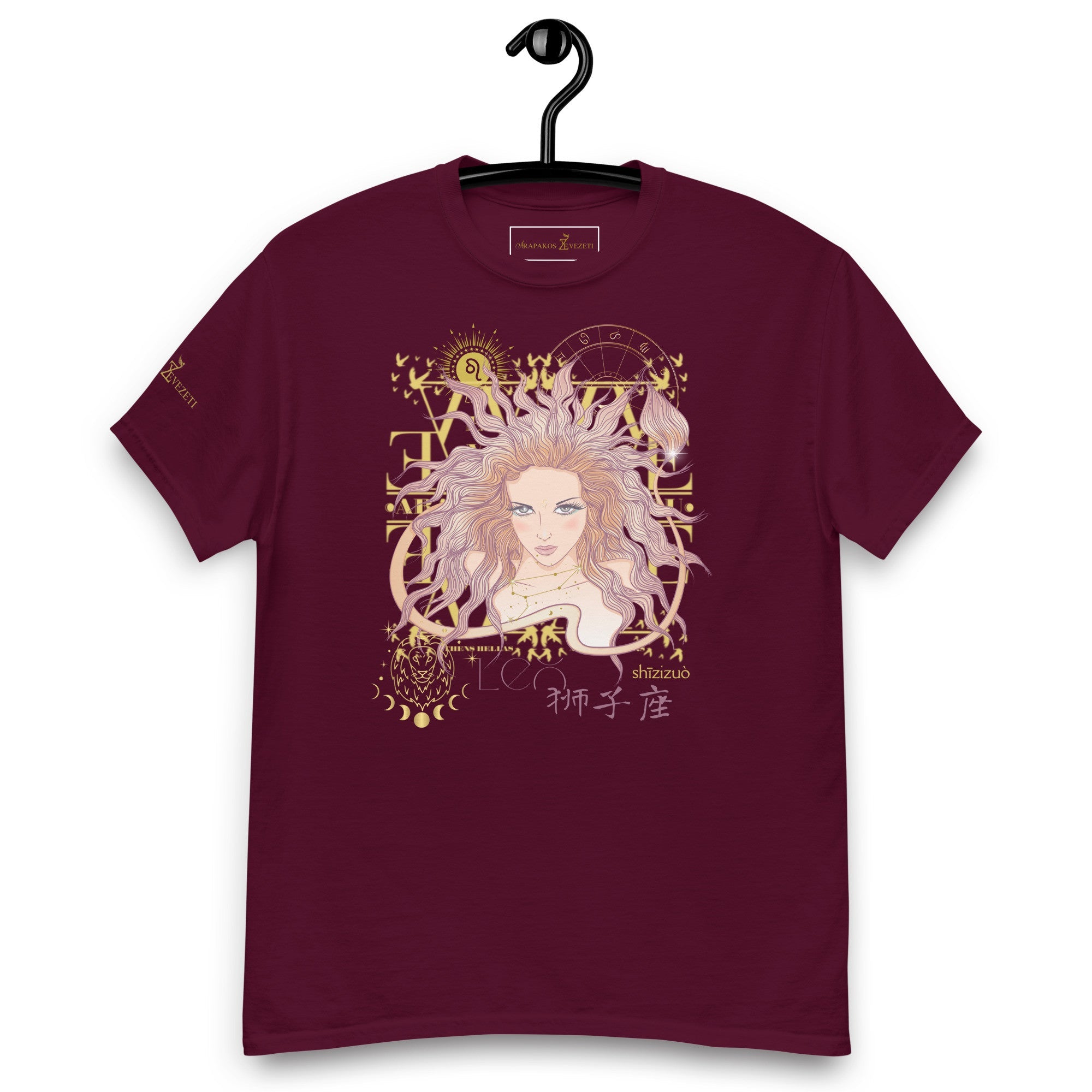 Leo ♌ Women's T-shirt from the zodiac circle - Planet Store 123