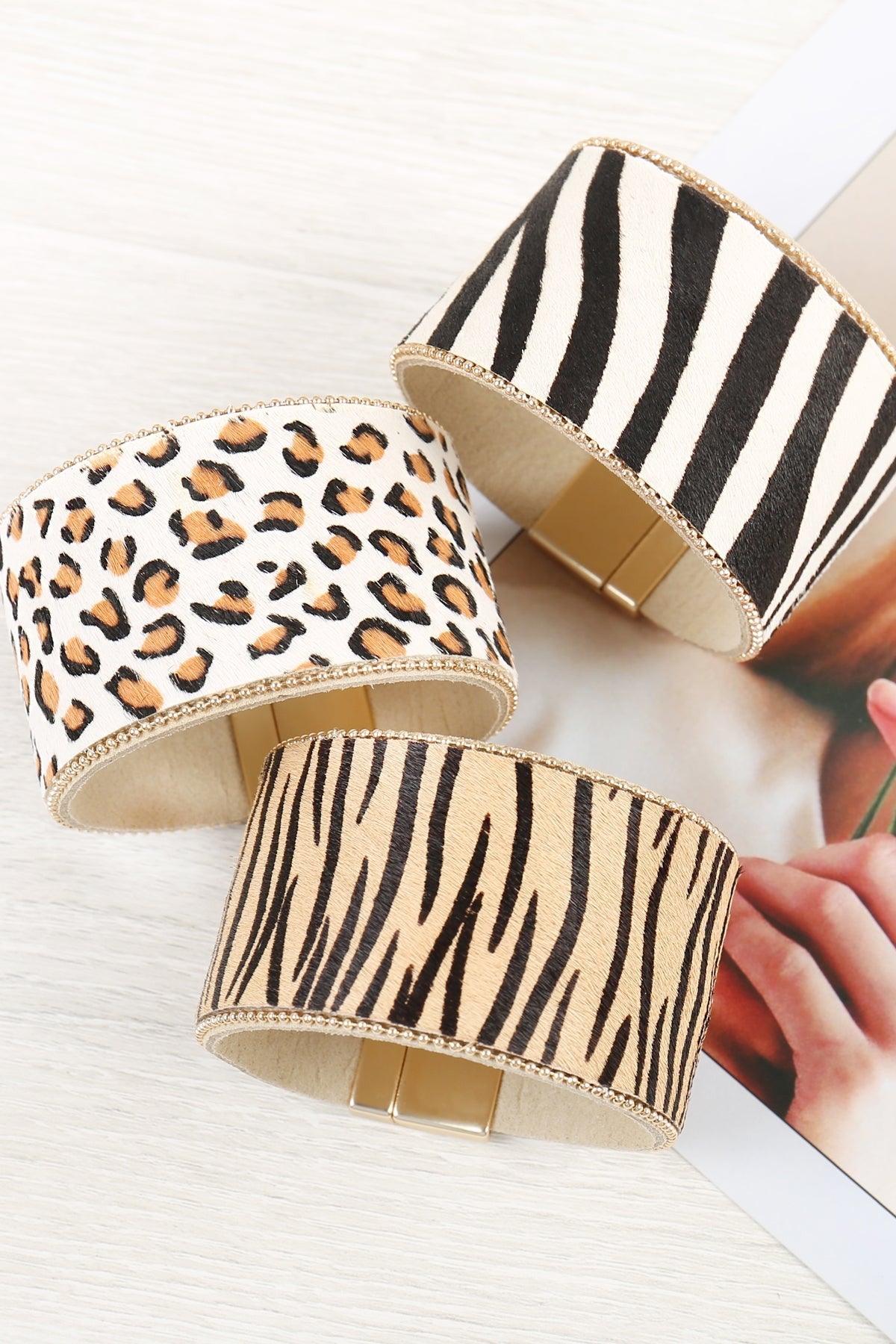 Leopard Print Bangles - Planet Store 123