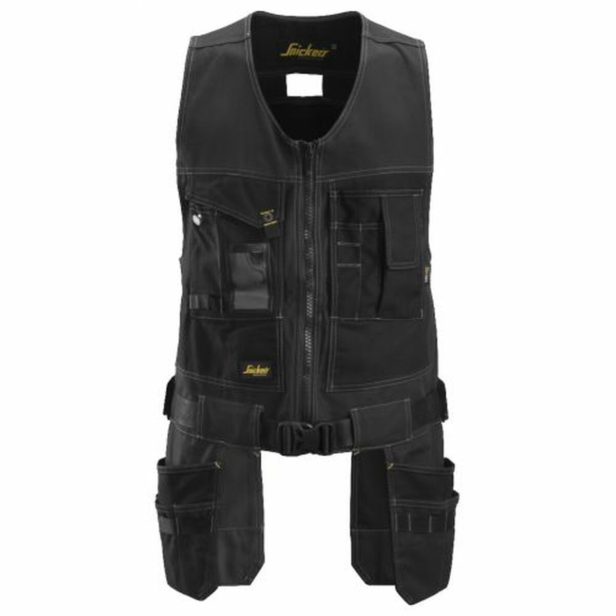 Men's Work Gilet Snickers Workwear Black - Planet Store 123