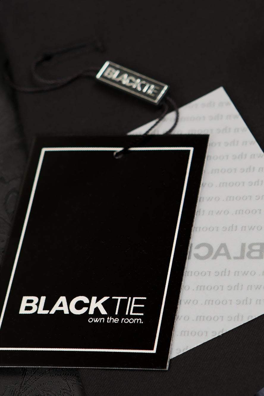 "Milan" Black Tuxedo Jacket Peak (Separates) - Planet Store 123