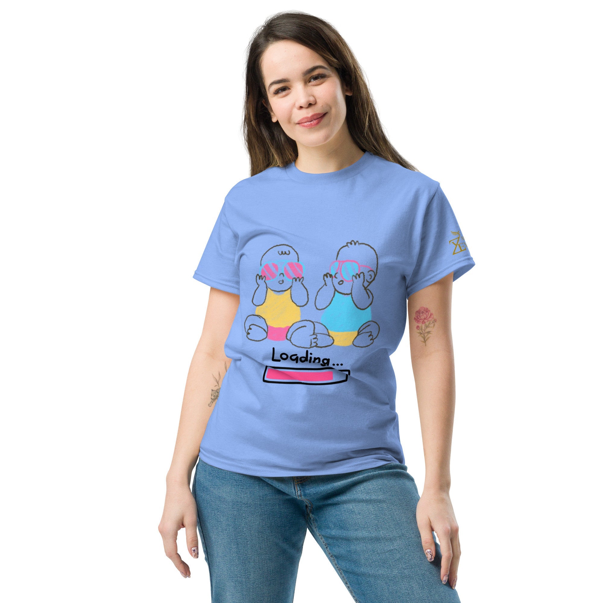 Mom of Twins Loading T Shirt - Planet Store 123