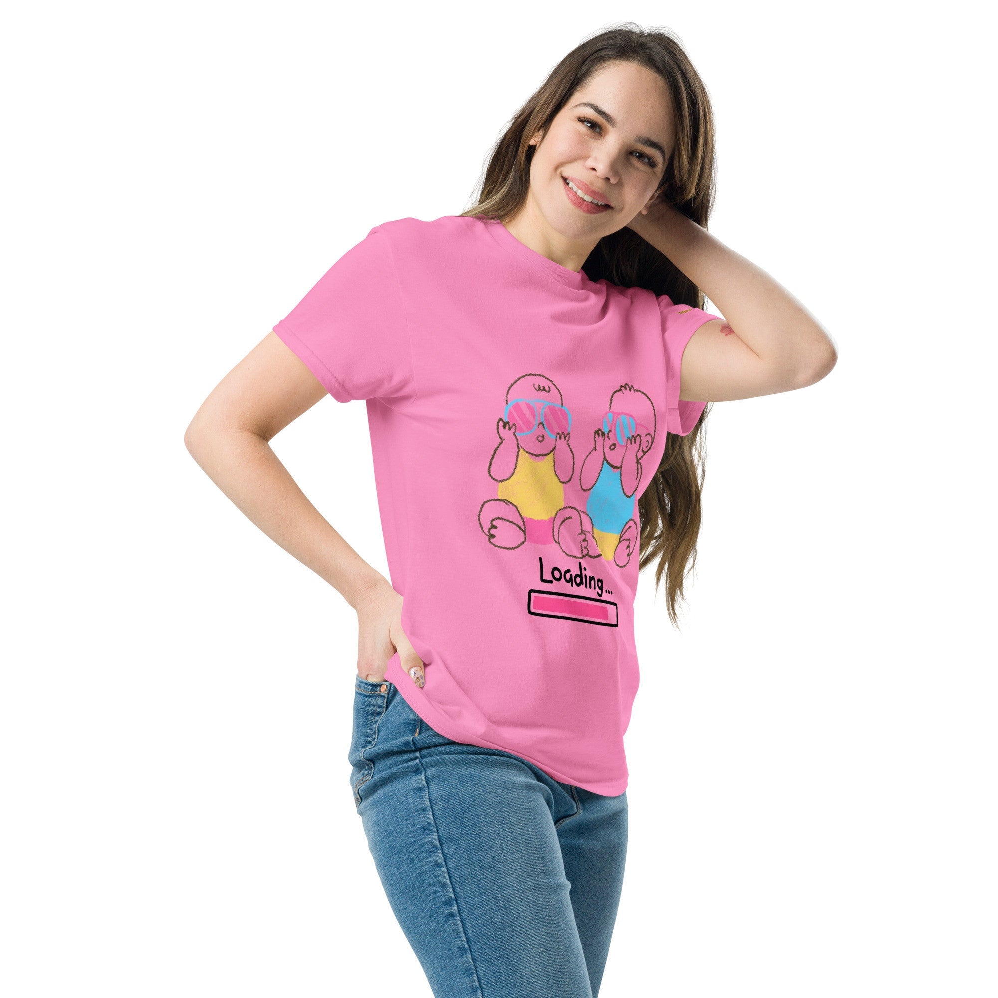 Mom of Twins Loading T Shirt - Planet Store 123