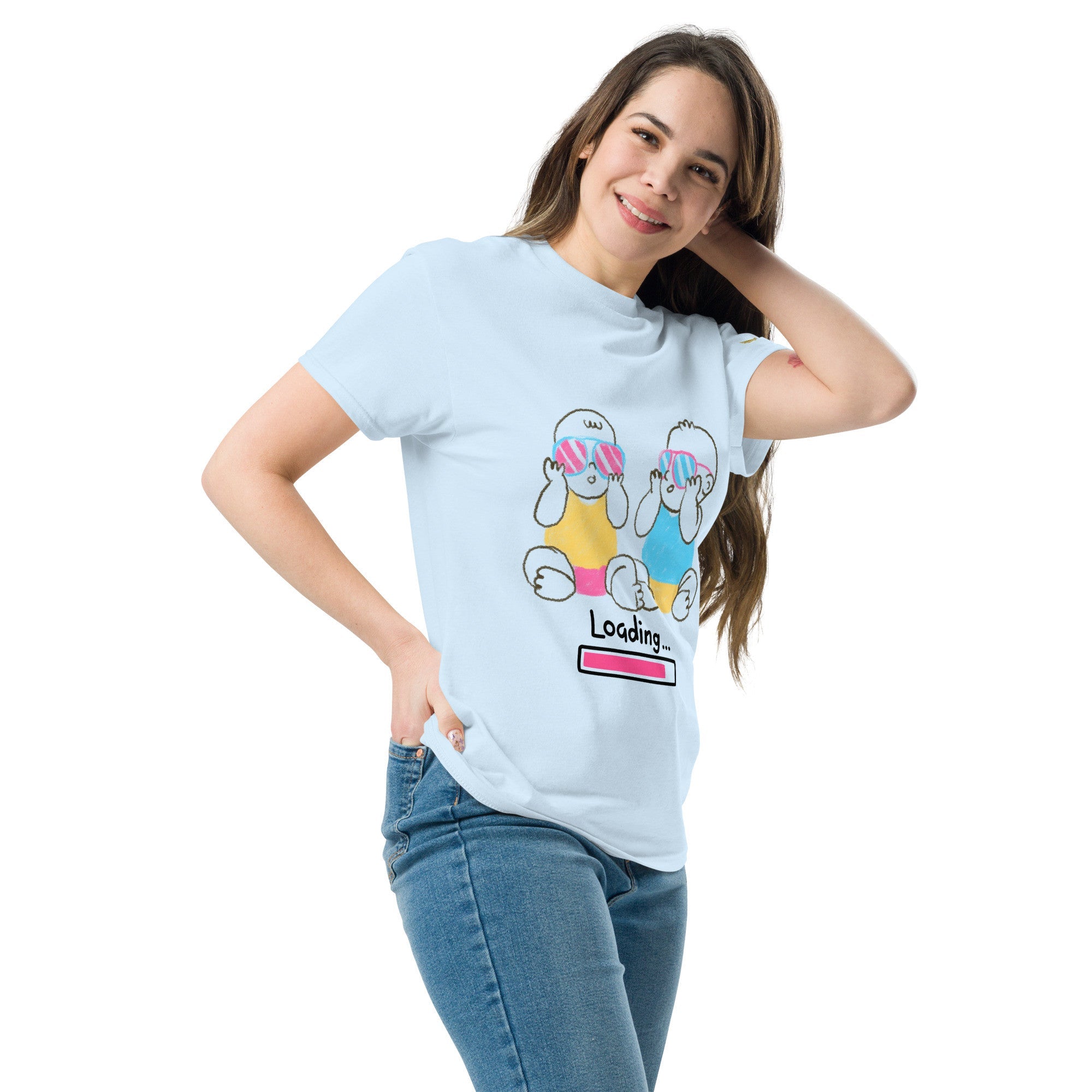 Mom of Twins Loading T Shirt - Planet Store 123
