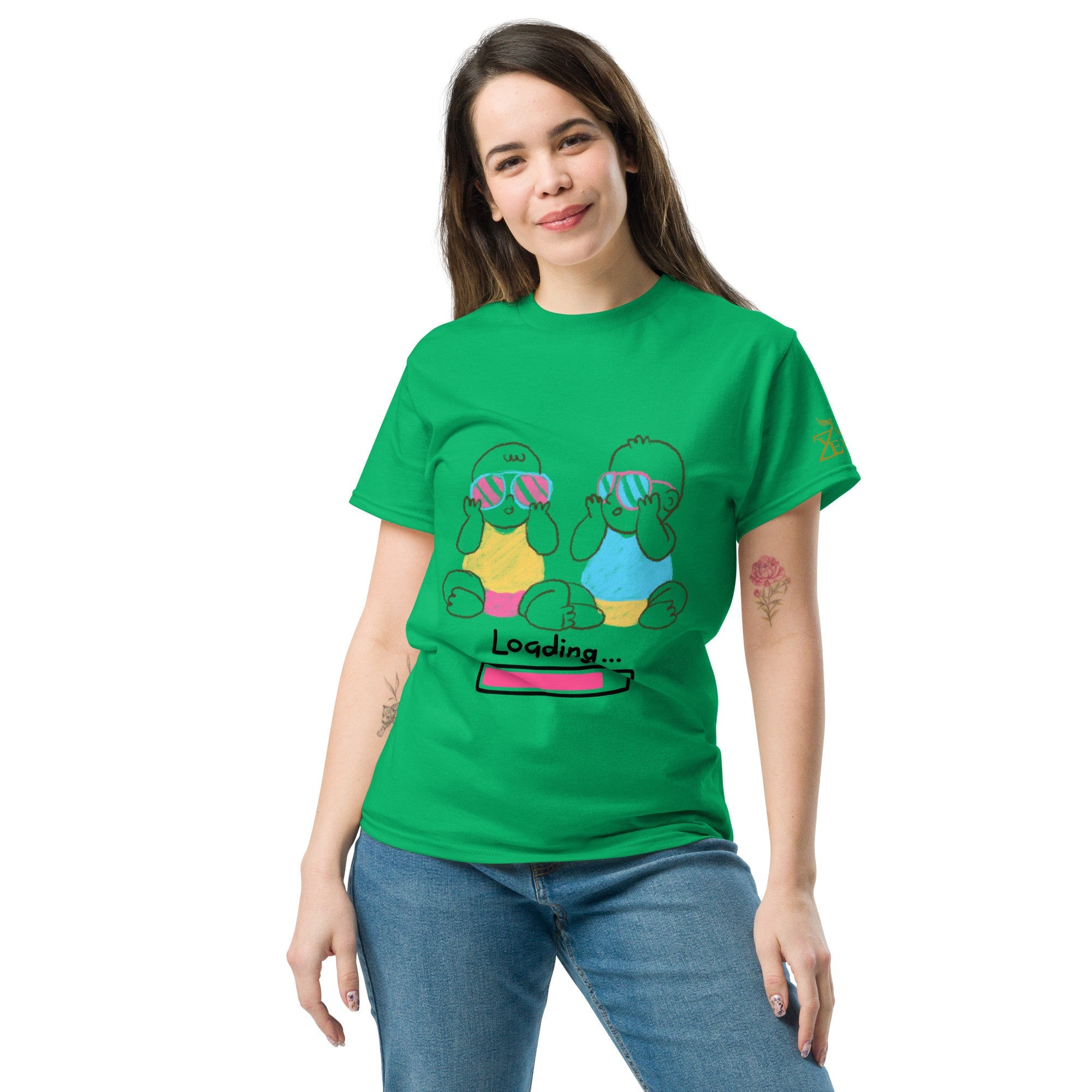 Mom of Twins Loading T Shirt - Planet Store 123