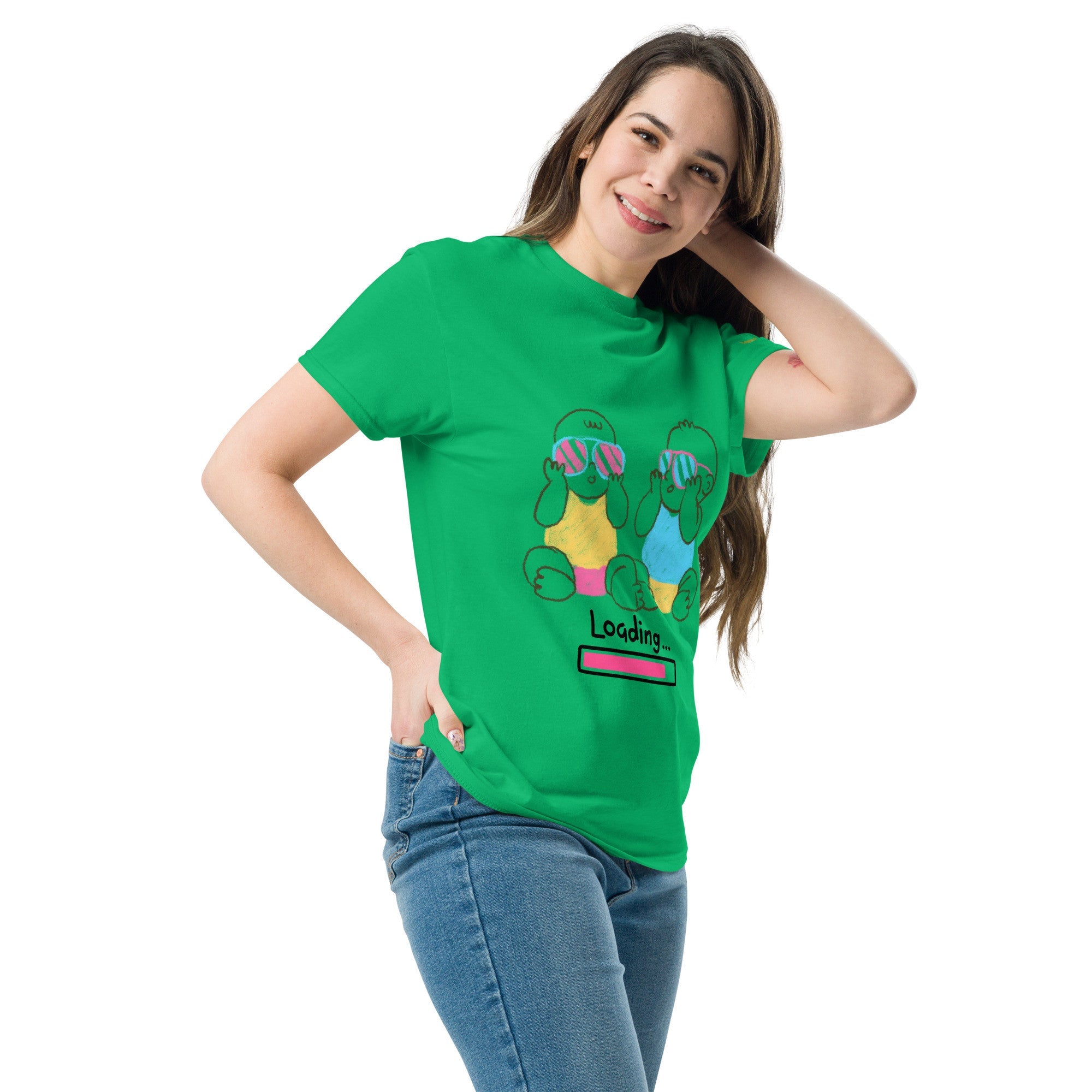 Mom of Twins Loading T Shirt - Planet Store 123