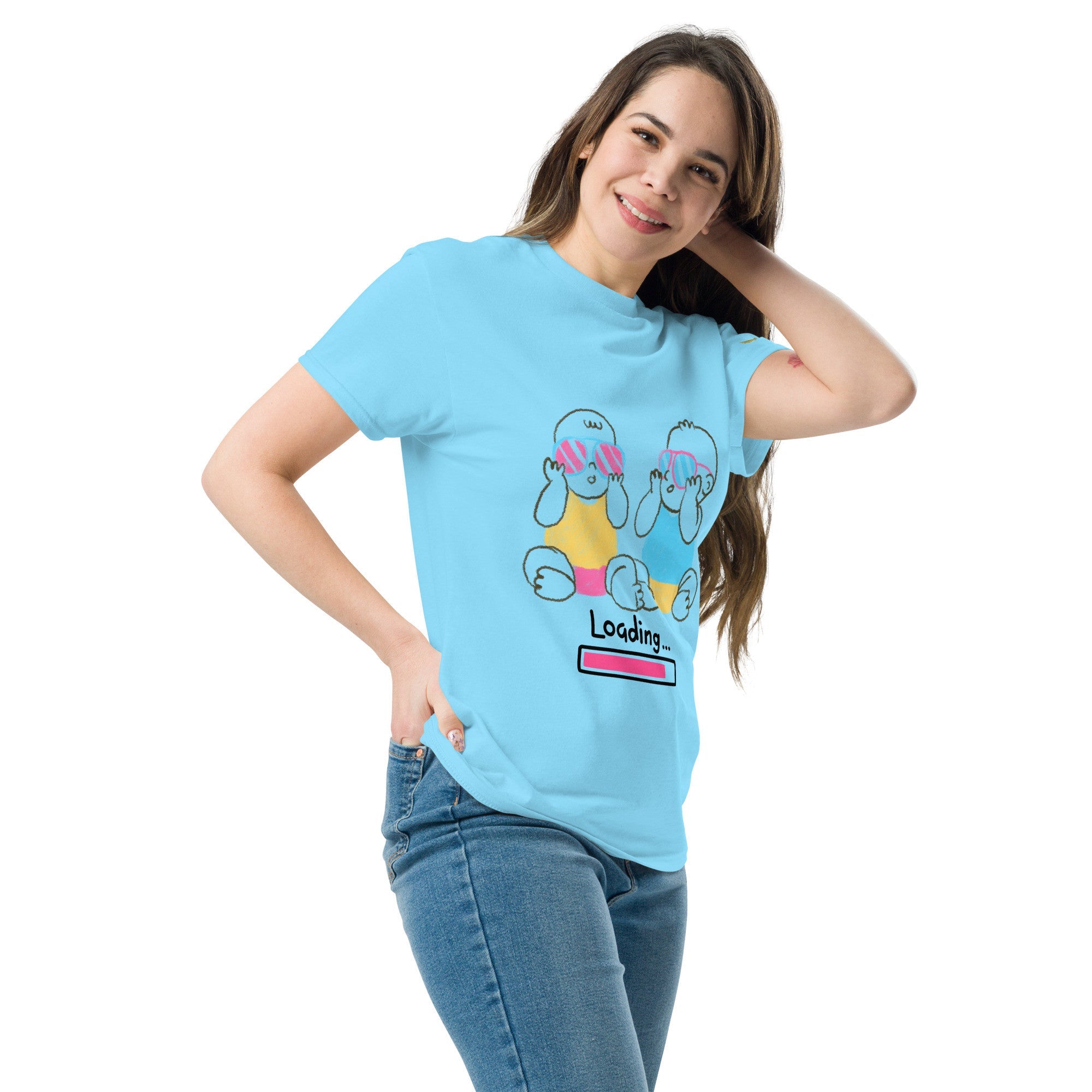 Mom of Twins Loading T Shirt - Planet Store 123