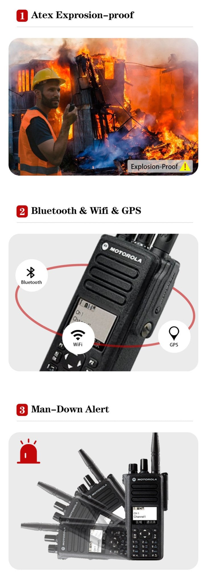 Motorola Digital Radio DP4800 - Planet Store 123