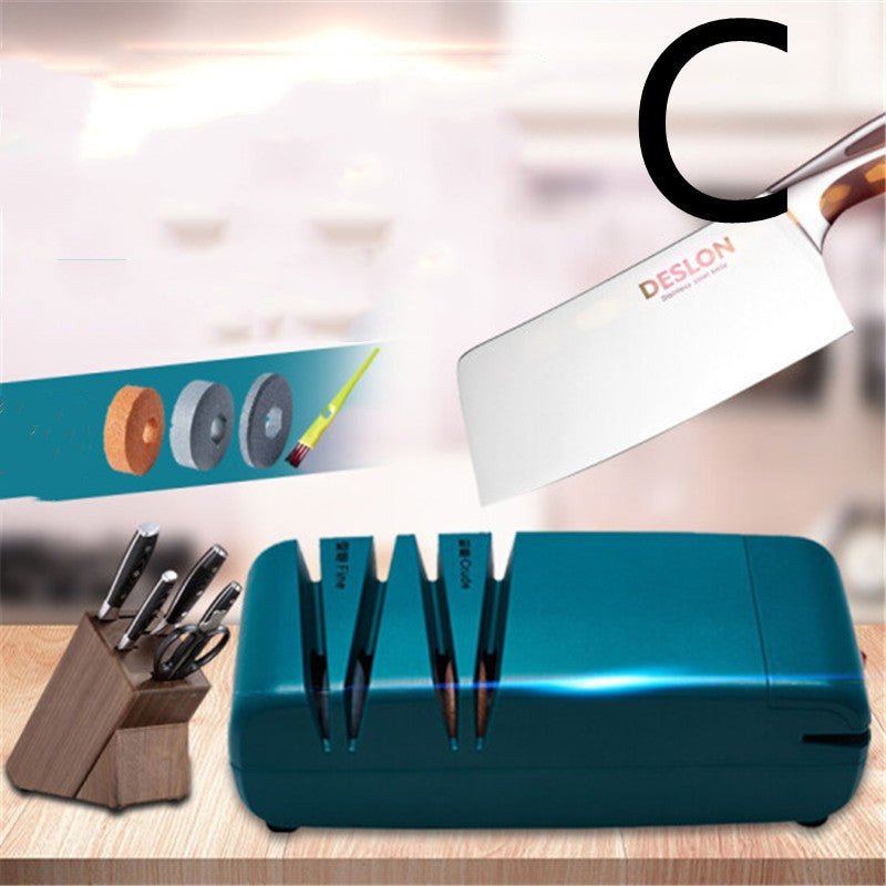 Multifunctional Electric Knife Sharpener For Household Kitchen - Planet Store 123