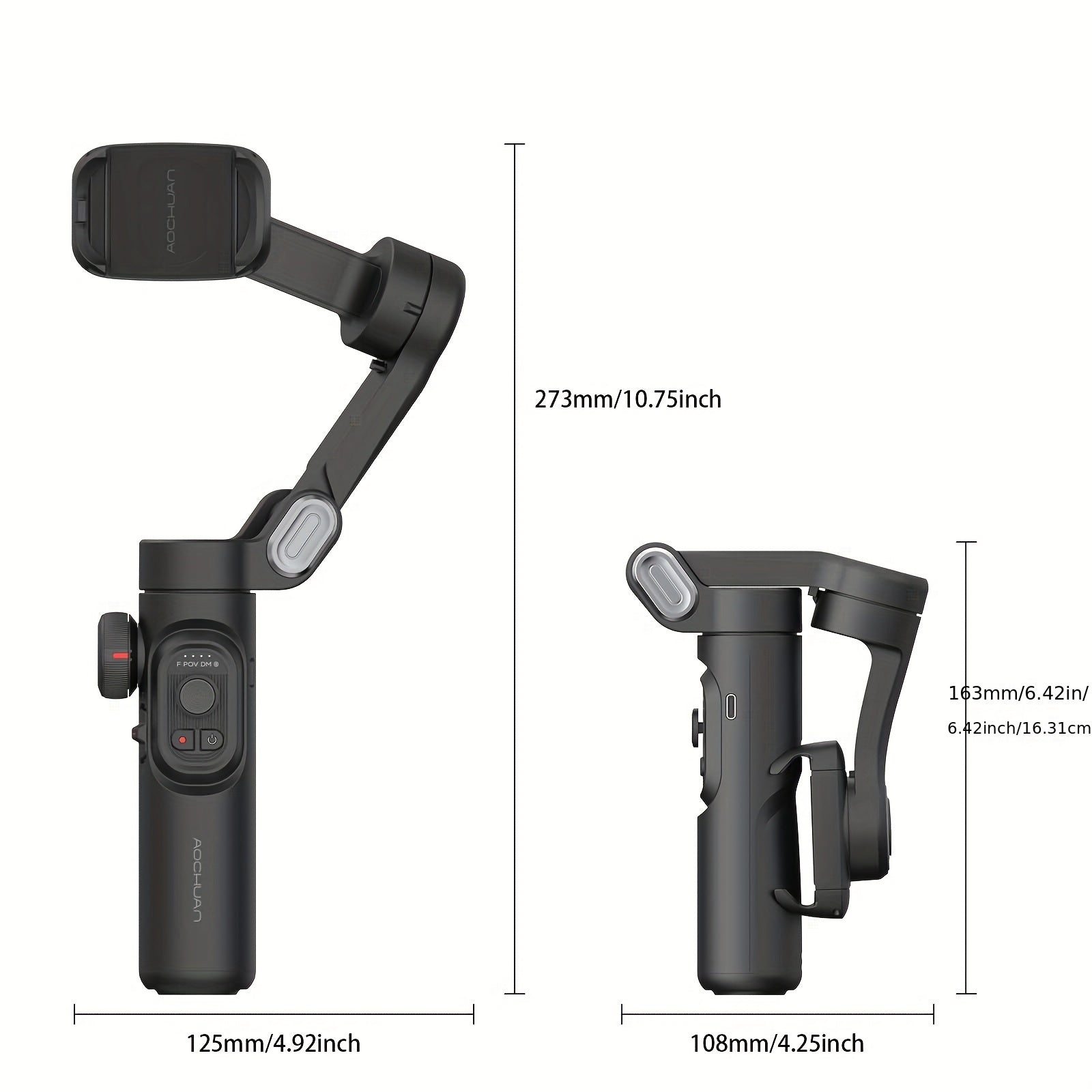 NNETM Handheld Gimbal Stabilizer for Smartphones (3 - Axis) - Planet Store 123