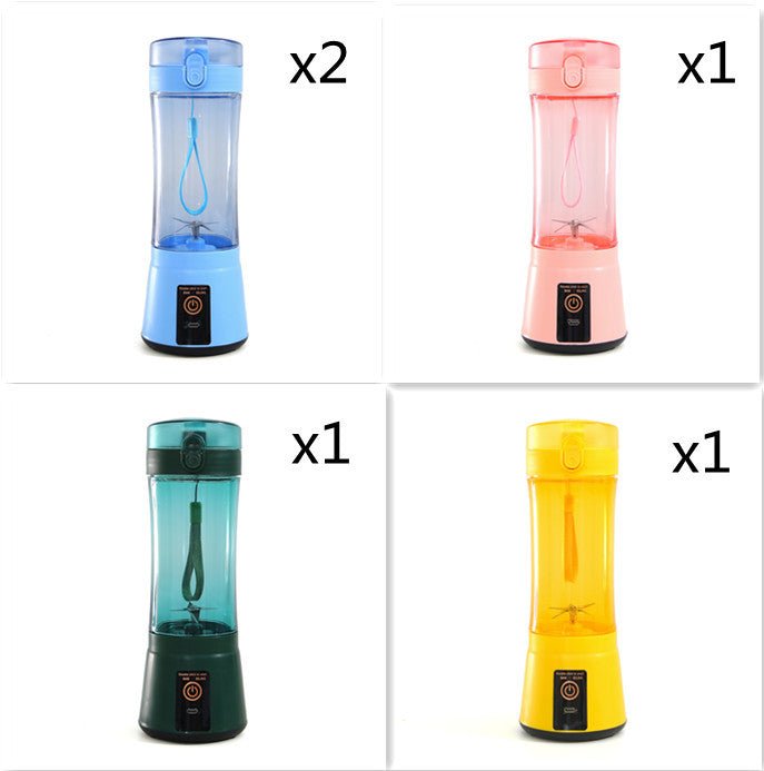 Portable Electric Fruit Juicer Wireless USB Rechargeable Mini Mixer Multifunction Summer Smoothie Blender Machine Kitchen Supplies - Planet Store 123