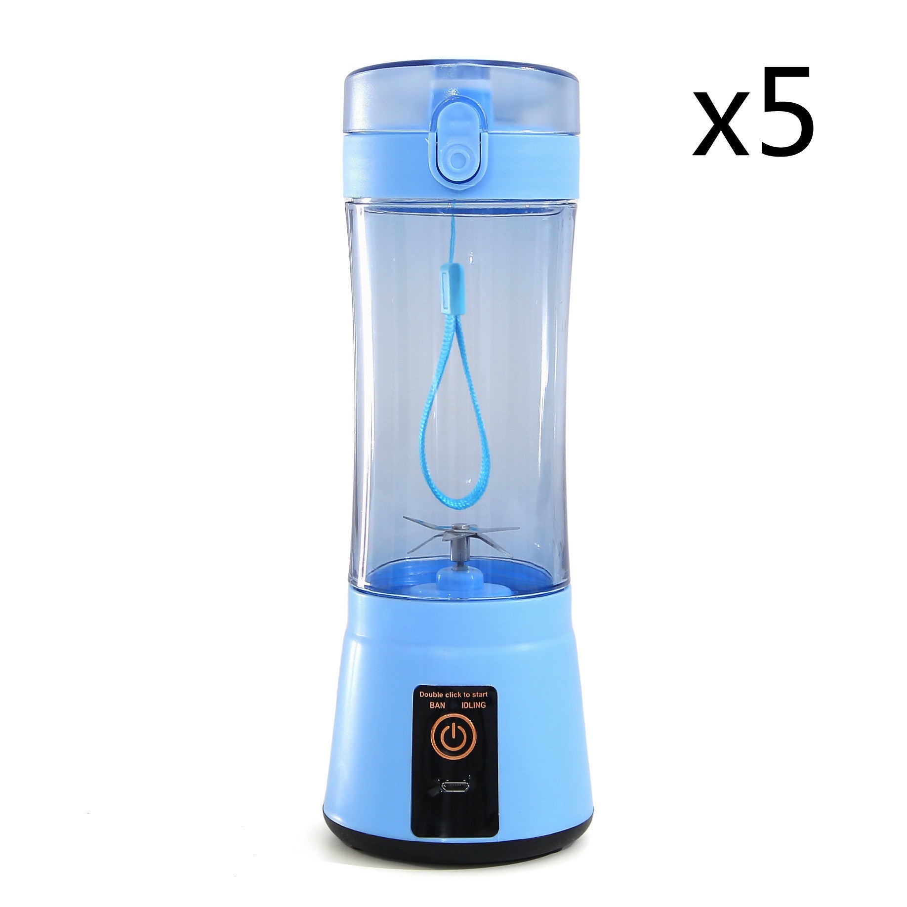 Portable Electric Fruit Juicer Wireless USB Rechargeable Mini Mixer Multifunction Summer Smoothie Blender Machine Kitchen Supplies - Planet Store 123