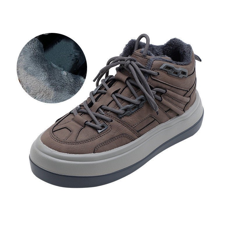 Retro Niche Design Womens High Top Sneakers - Planet Store 123