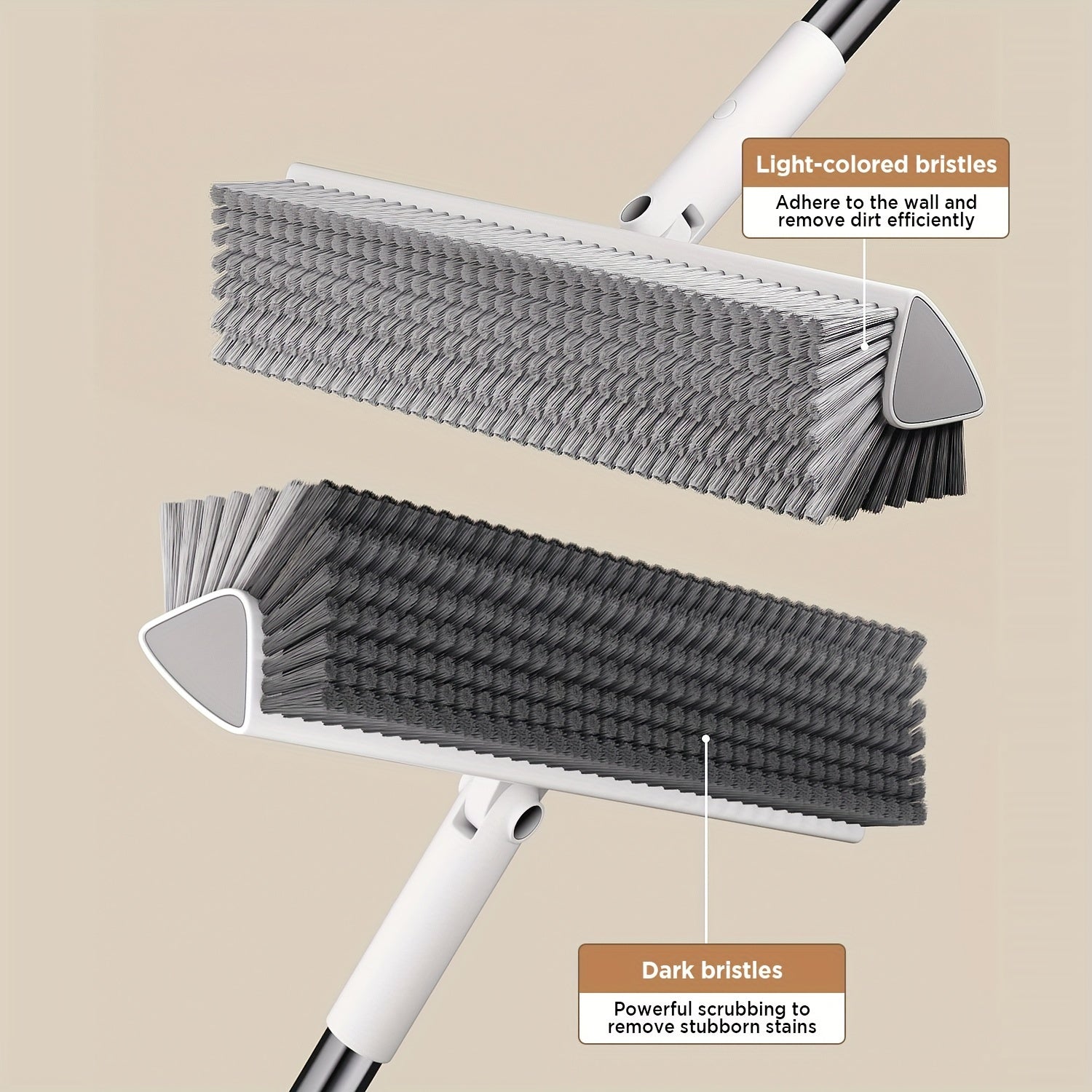 Rotating Gap Cleaning Brush for Tiles & Walls (2 - in - 1) - Planet Store 123