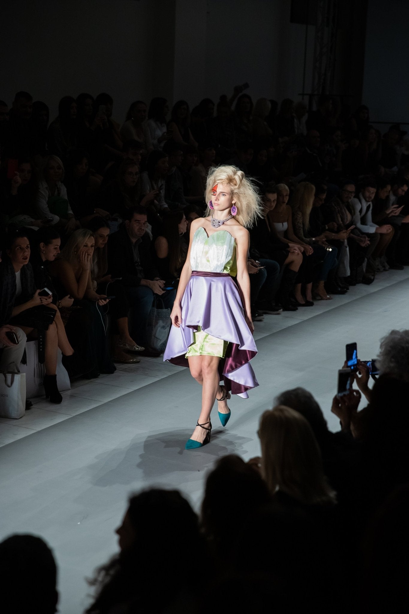 Satin Tulip Dress - Planet Store 123